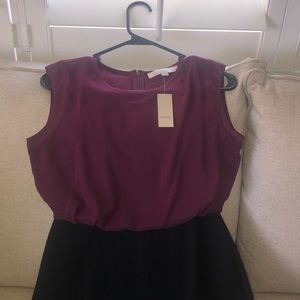 Brand new two tone pencil skirt dress